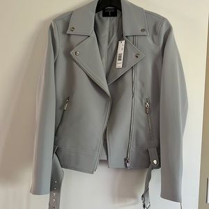 Tahari light blue jacket